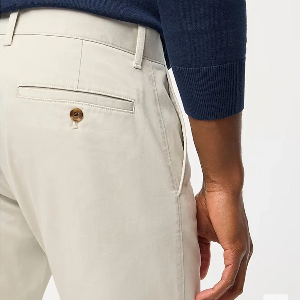 J crew stone Slim-fit flex chino pant